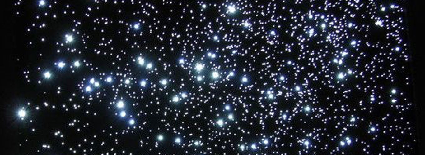 galaxy effect fiber optic lights