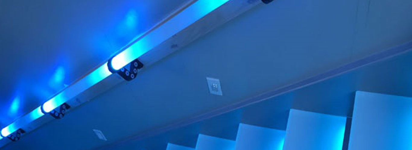 LED Handrail Lighting Staircase